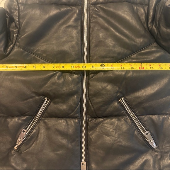 Walter Baker Black Puffer Jacket - Picture 7 of 8